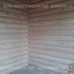 Шлифовка стен деревянного дома